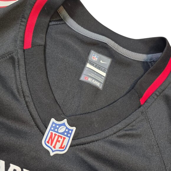 Arizona Cardinals Football Jersey Womens Small Black NFL Nike DeAndre Hopkins 10 - Picture 8 of 14